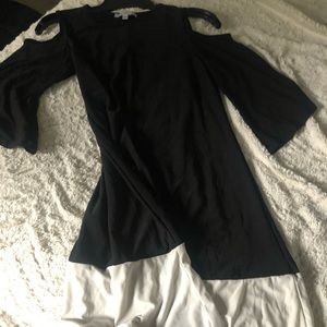 Annalee + hope S black and white dress